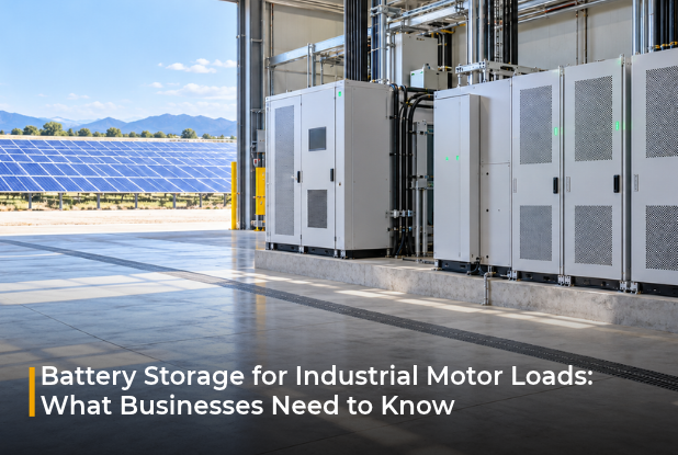 Battery Storage for Industrial Motor Loads: What Businesses Need to Know