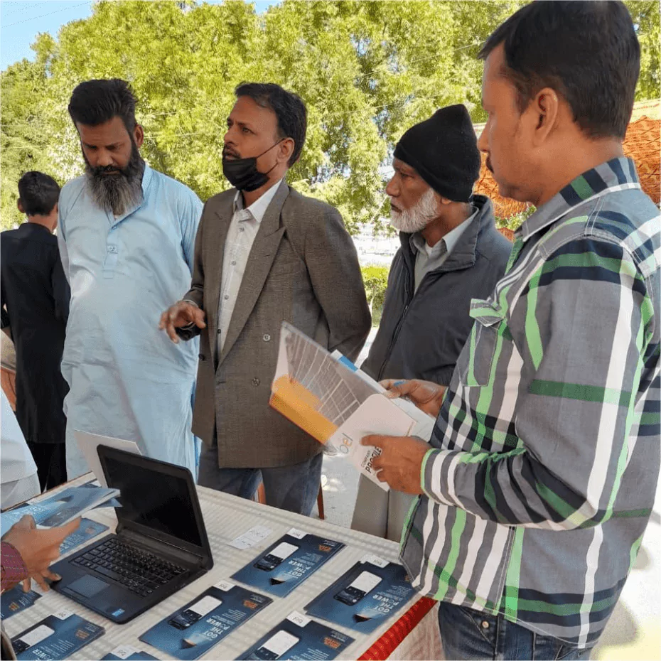 Consultation session at the Meerut Cooperative Housing Society